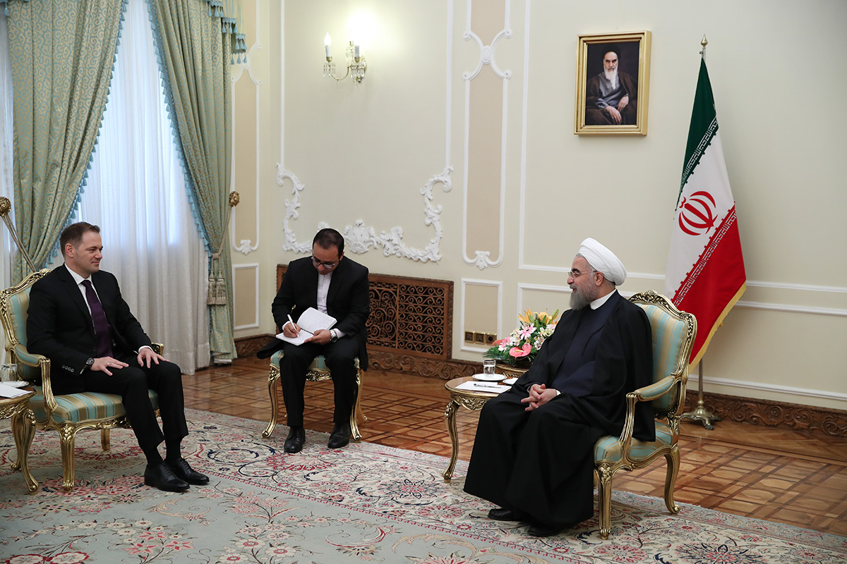 Gazheli Offers Credentials to Iranian President amid Diplomatic Tension