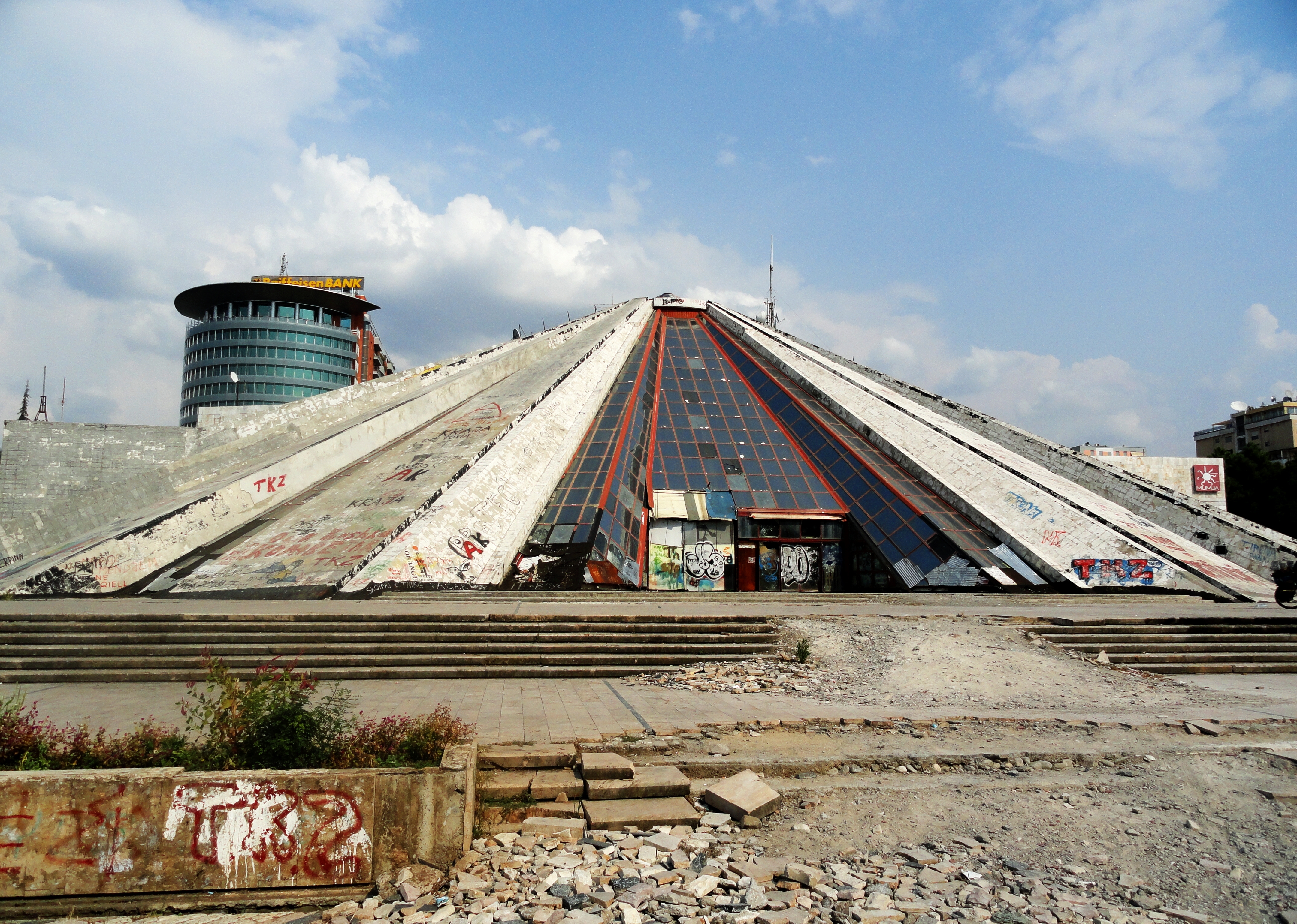 Tirana Takes Over Pyramid