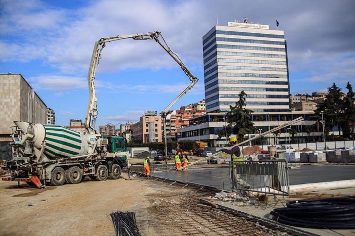 Tirana Municipality Continues Reconstruction of Skënderbeg Square