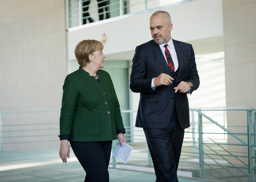 Rama Meets With Merkel, Kosovo & Tahiri Main Talking Points