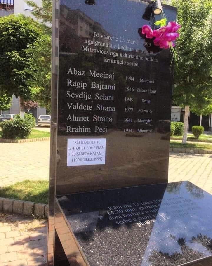 Mitrovica Municipality to Add Name of Roma Child to Massacre Memorial 