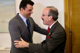 Albanian Opposition Leader Thanks US Congressman Engel for Supporting Kosovo