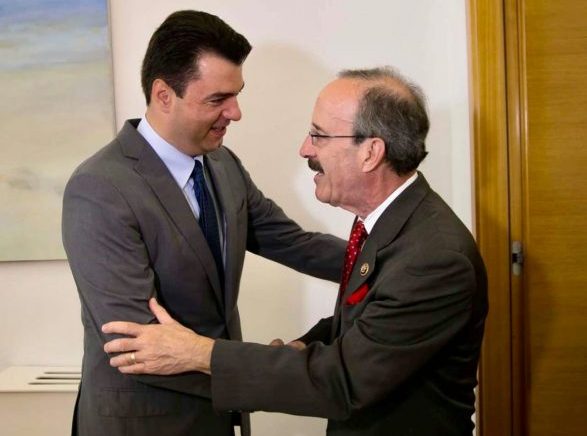 Albanian Opposition Leader Thanks US Congressman Engel for Supporting Kosovo