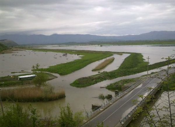 flood ezhe Heavy Rains Cause Flooding in Shkodra and Lezhe