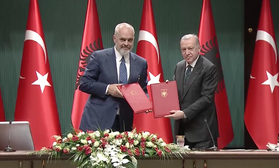 Turkish President to Visit Tirana on Monday