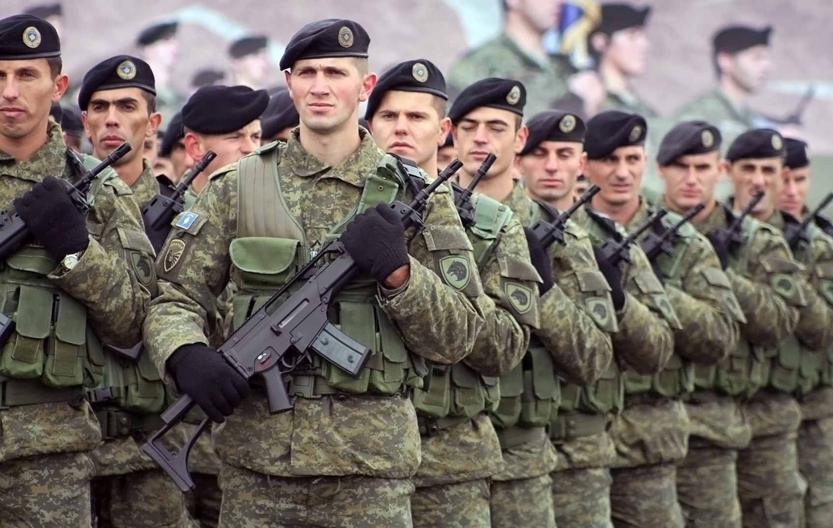 Kosovo Troops Deployed in First International Mission to Kuwait