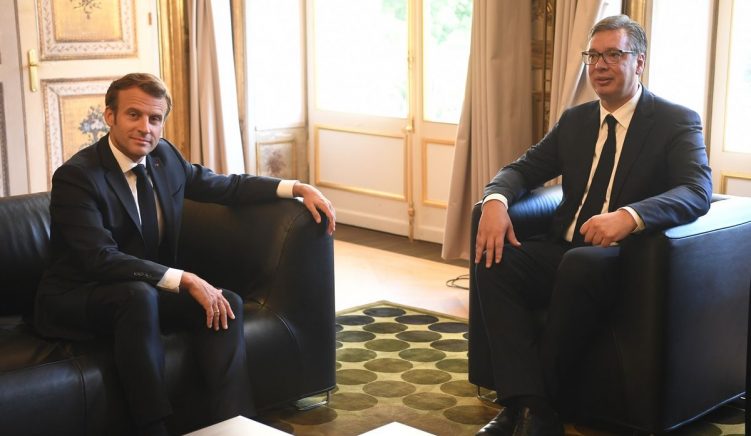 Vucic and Macron to Discuss Kosovo-Serbia Dialogue in Paris