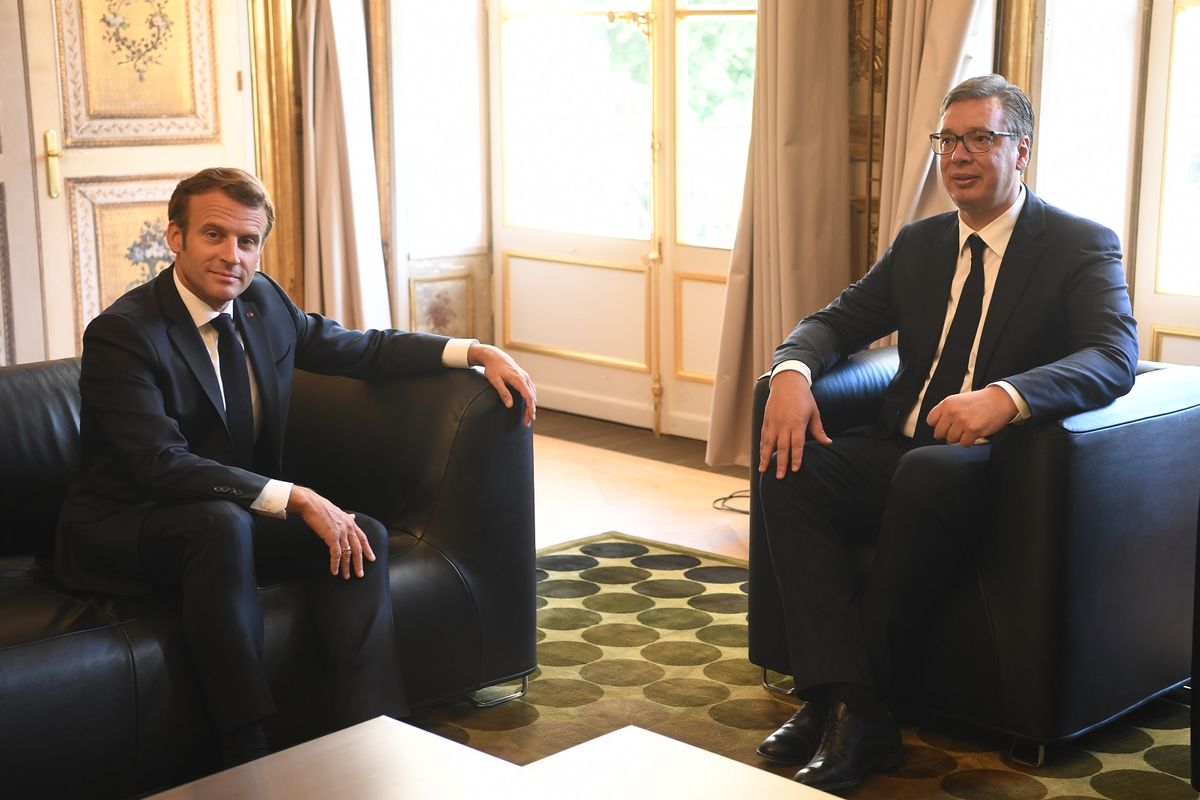 Vucic and Macron to Discuss Kosovo-Serbia Dialogue in Paris