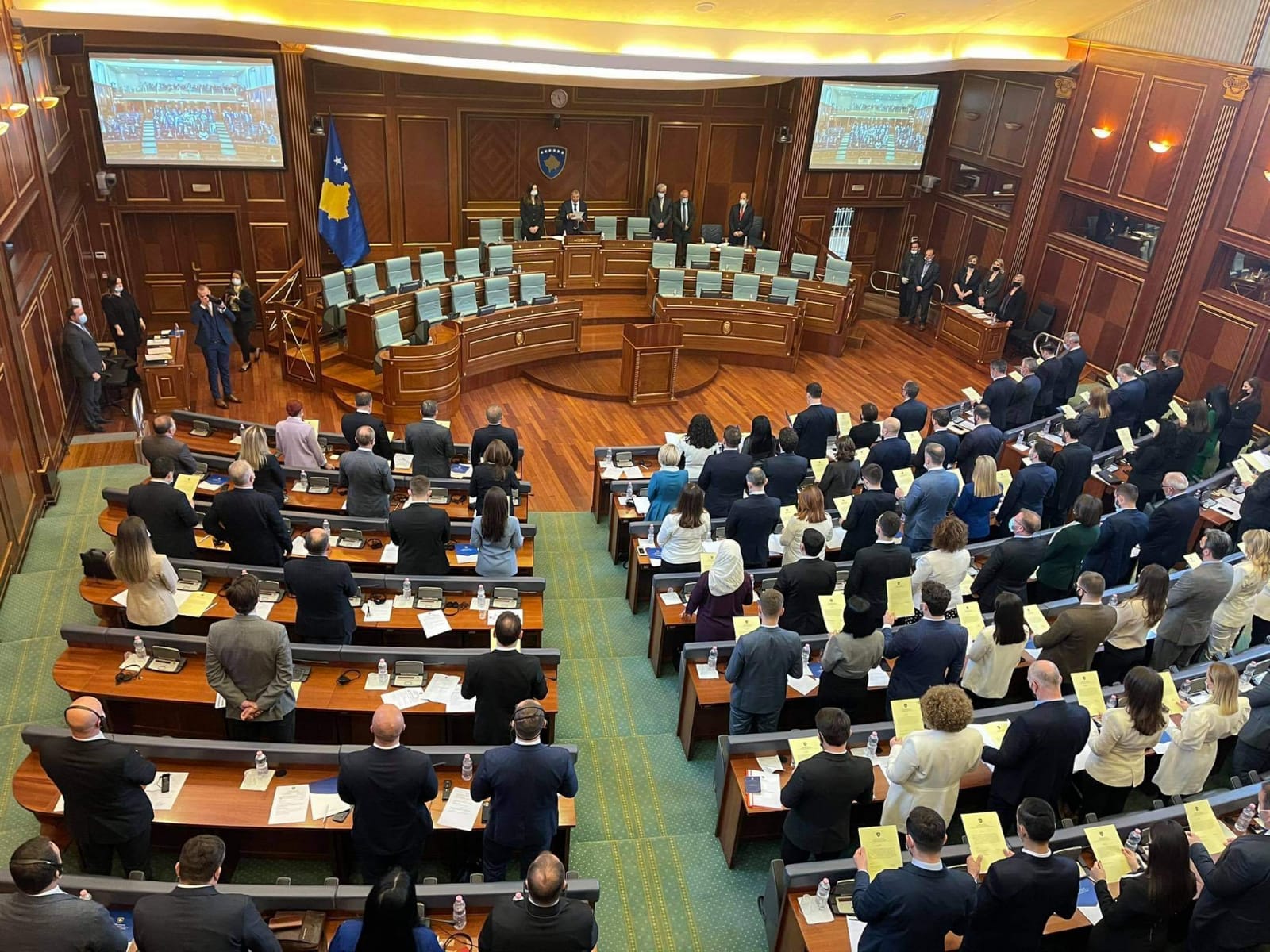 Kosovo’s New Parliament Constituted, Konjufca Elected Speaker