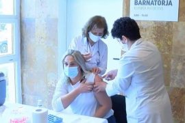 After a Long Wait, Kosovo Starts Vaccinating Healthcare Workers