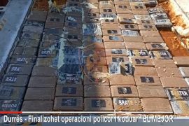 Albanian Police Seize 143 kg of Cocaine Arriving from Ecuador