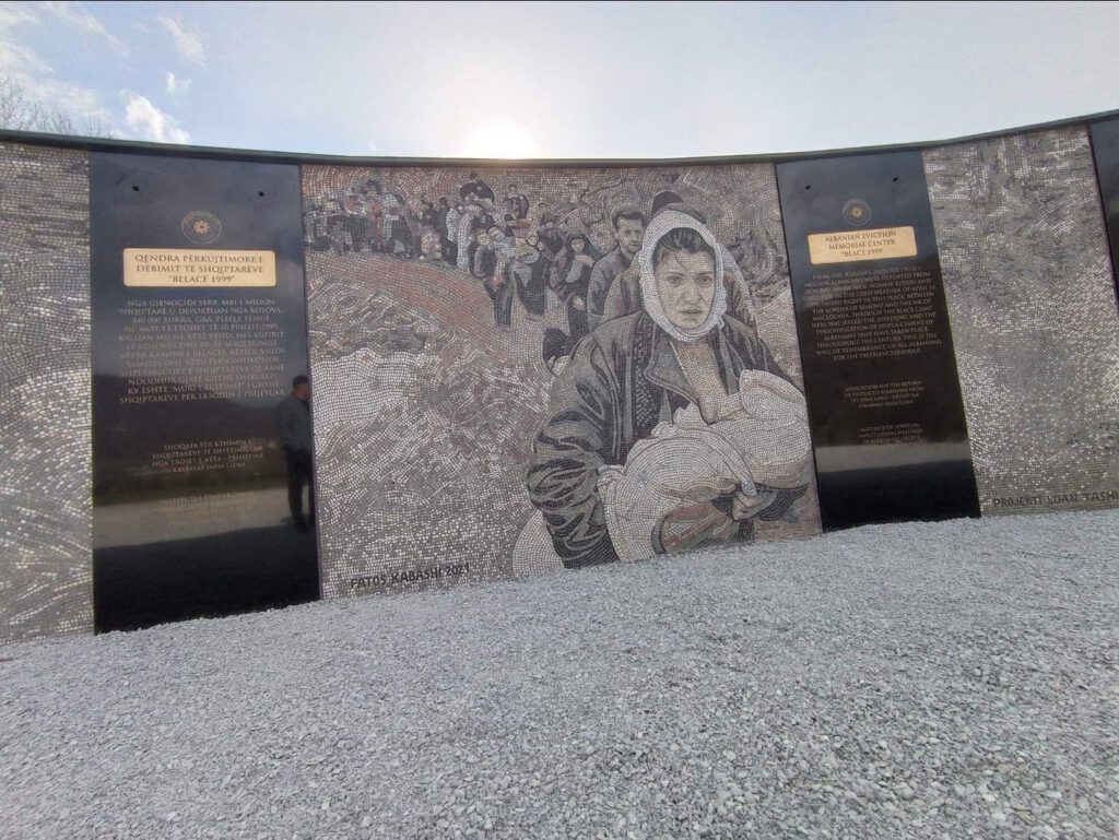 Kosovo Unveils Memorial to War Refugees Fleeing Serbia’s Massacres 