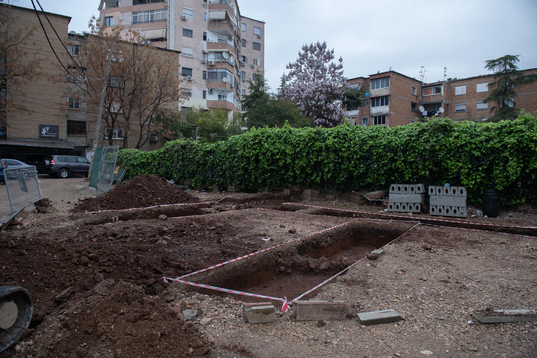 3rd Century Roman Villa and Two Tombs Found Near Tirana Mosaic