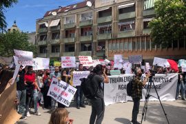 Kosovo Activists Organize Third Protest against Sexual Violence This Week