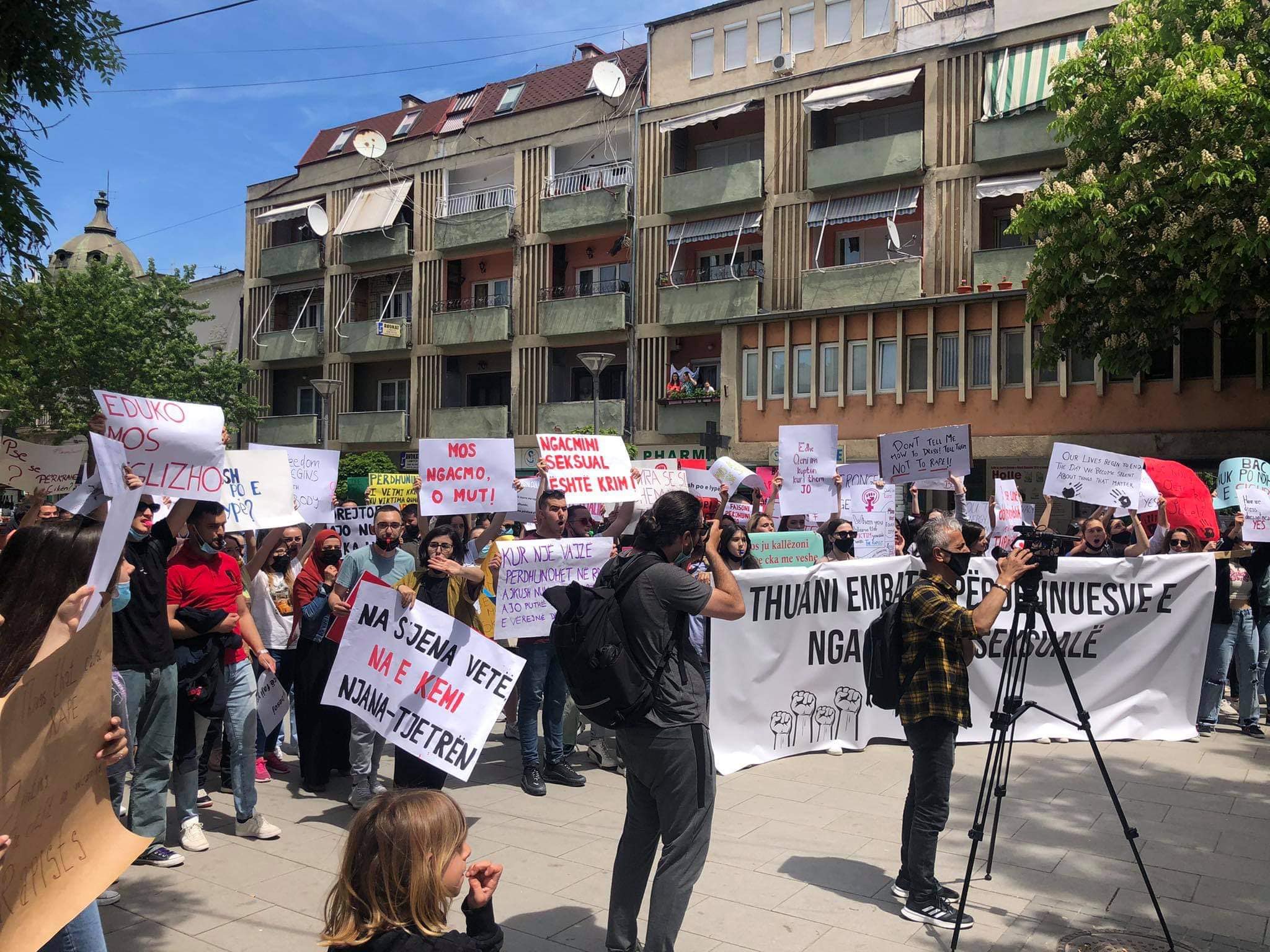 Kosovo Activists Organize Third Protest against Sexual Violence This Week