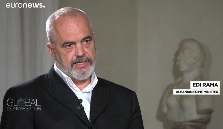 rama euronews Rama Calls on Kosovo, Serbia to Sit in Talks over License Plates