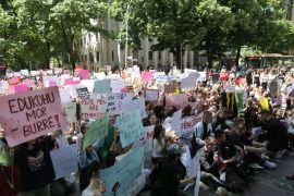 Activists and Citizens Protest Sexual Assault against Children and Women