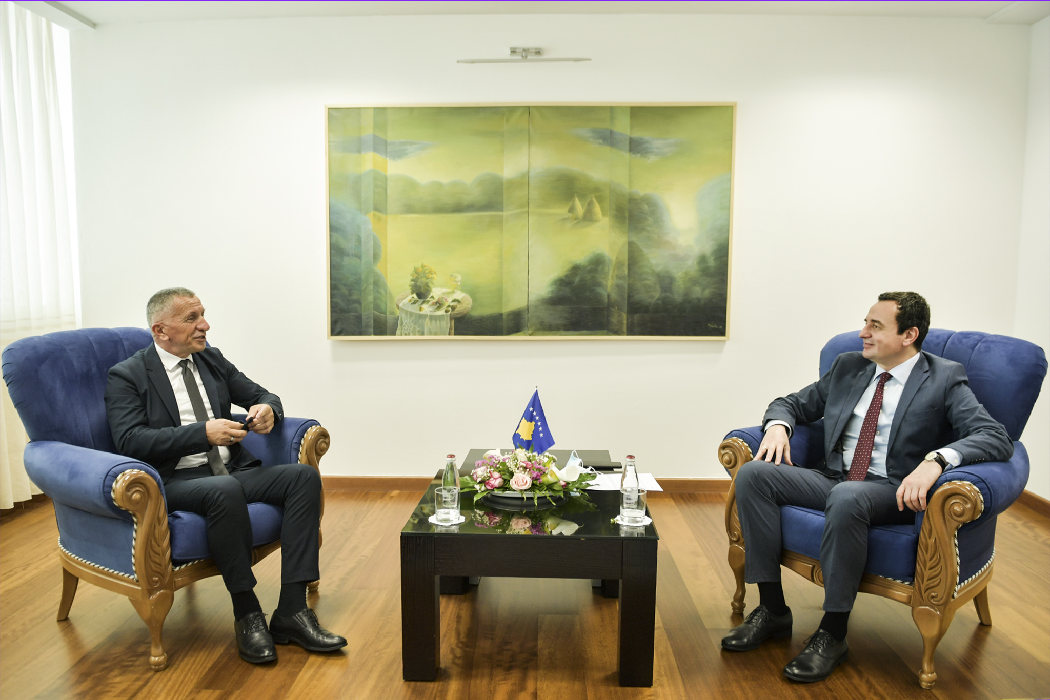 Kosovo Prime Minister and Albanian MP in Serbian Parliament Discuss Rights of Albanian Minorities