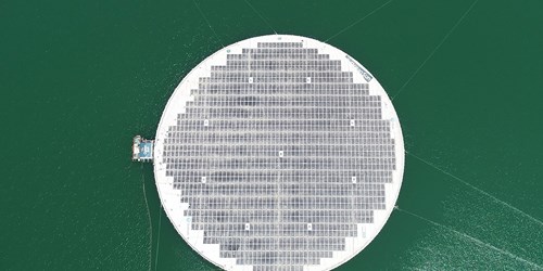 Albania’s First Floating Solar Power Plant Sinks