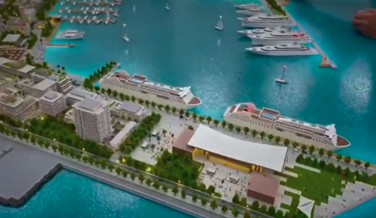 Screenshot 2021 07 21 at 10.14.29 AM Albanian Prime Minister Showcases Video of Project for Future Durres Port