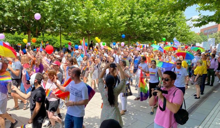 Prishtina Awash with Rainbow Flags as Kosovo Celebrates 5th Pride Parade
