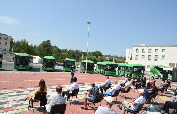 Tirana Mayor Claims Fleet of Electric Busses are First in the Region