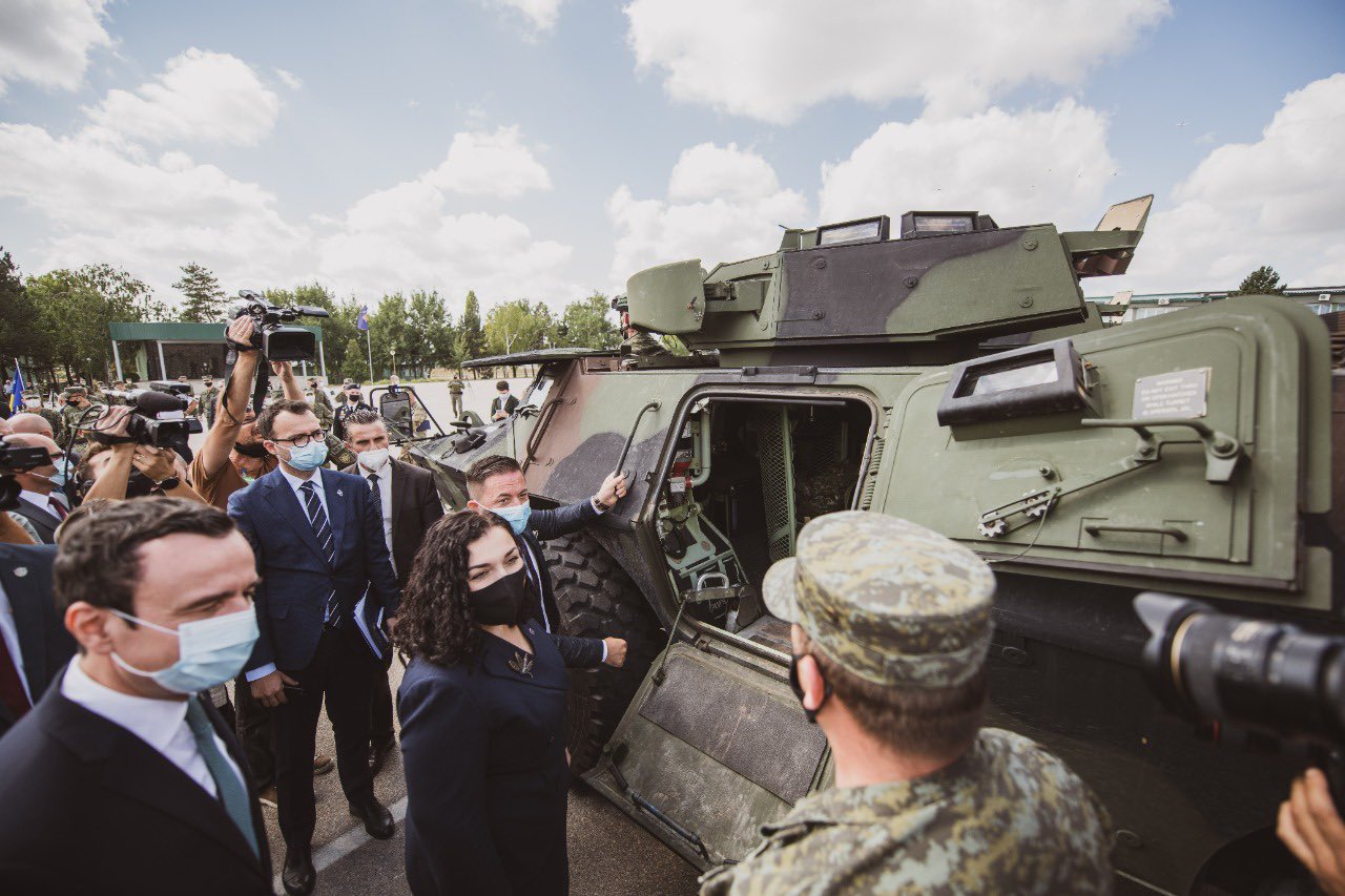 US Donated 55 Armored Vehicles to Kosovo