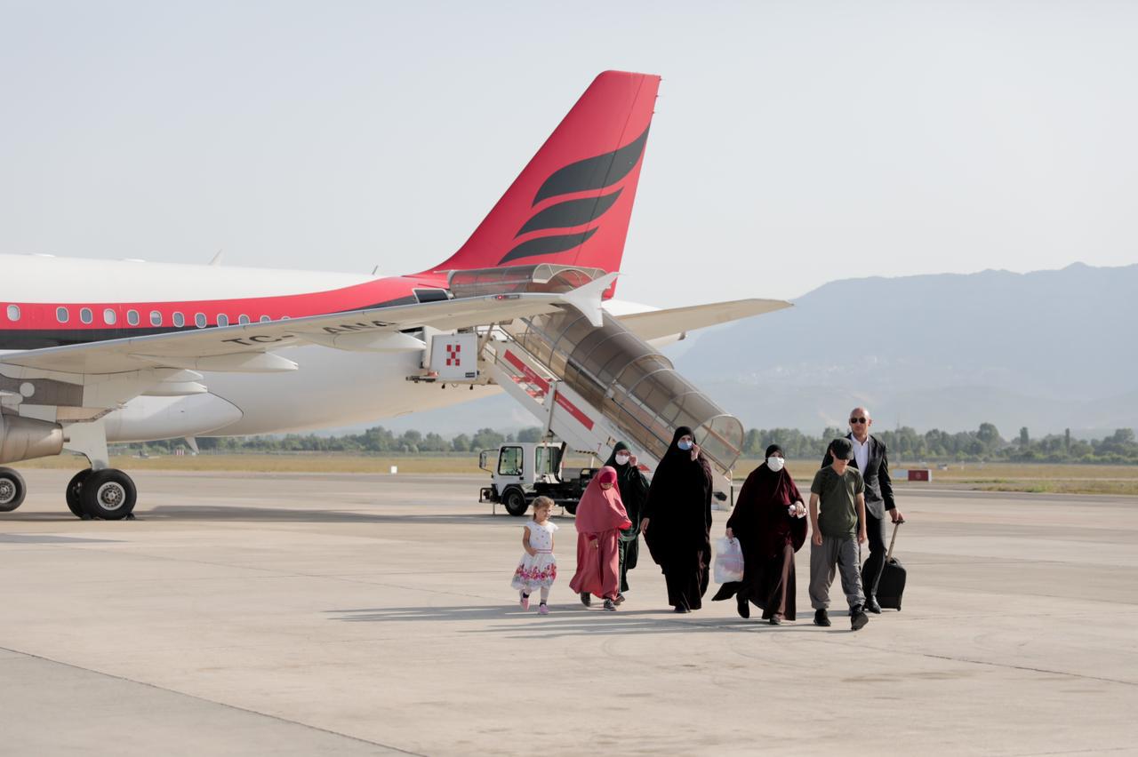 Albania Repatriates 13 Women and Children from Syrian Camps