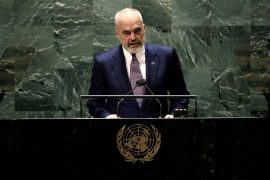 Albanian Prime Minister Calls for Recognition of Kosovo at UN General Assembly