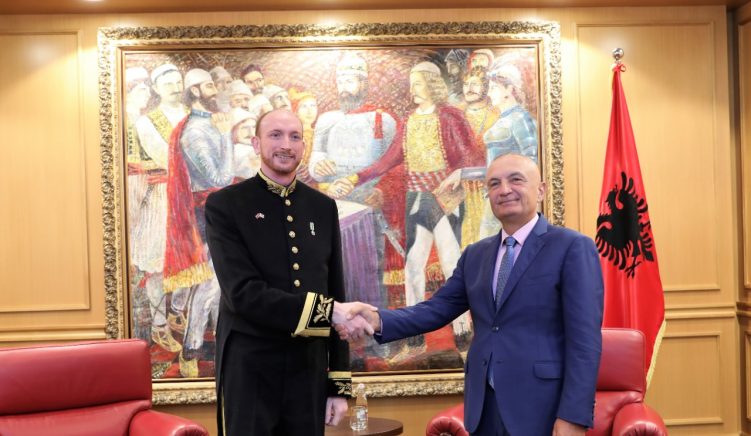 New British Ambassador Presents Credentials to Albanian President