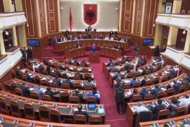 New Albanian Parliament Sworn In amid Pointed Words and Shredded Ballots