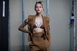 Albanian Fashion Designer Nensi Dojaka Launches AW/21 Collection
