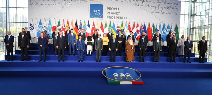 G20 Leaders Endorse Deal for Global Minimum Tax on Companies