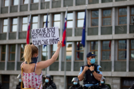 Comment: Tear Gas Instead of Vaccines in Slovenia