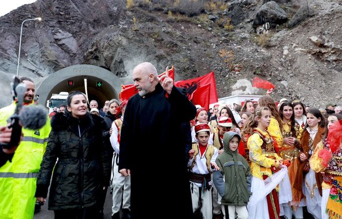 Prime Minister Edi Rama Inaugurates Highway Connecting Albania to North Macedonia