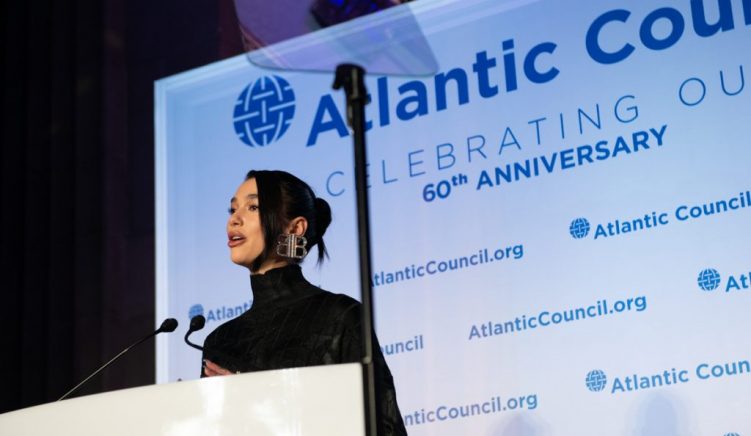 dua Dua Lipa Calls for Kosovo Visa Liberalisation at Atlantic Council Awards