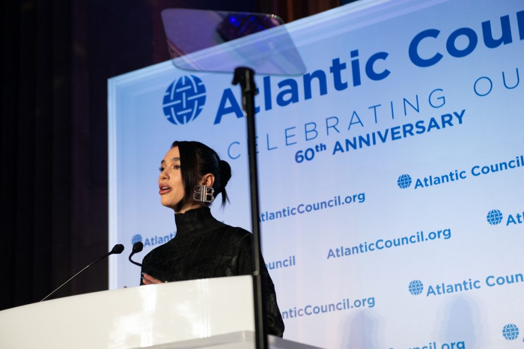 Dua Lipa Calls for Kosovo Visa Liberalisation at Atlantic Council Awards