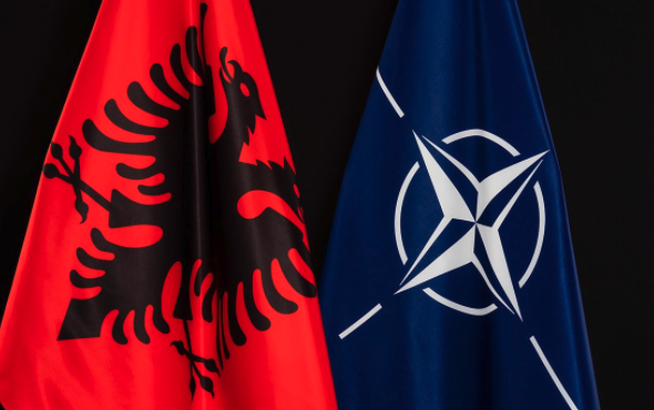 Albanians Protest Against Proposed NATO Airfield in South