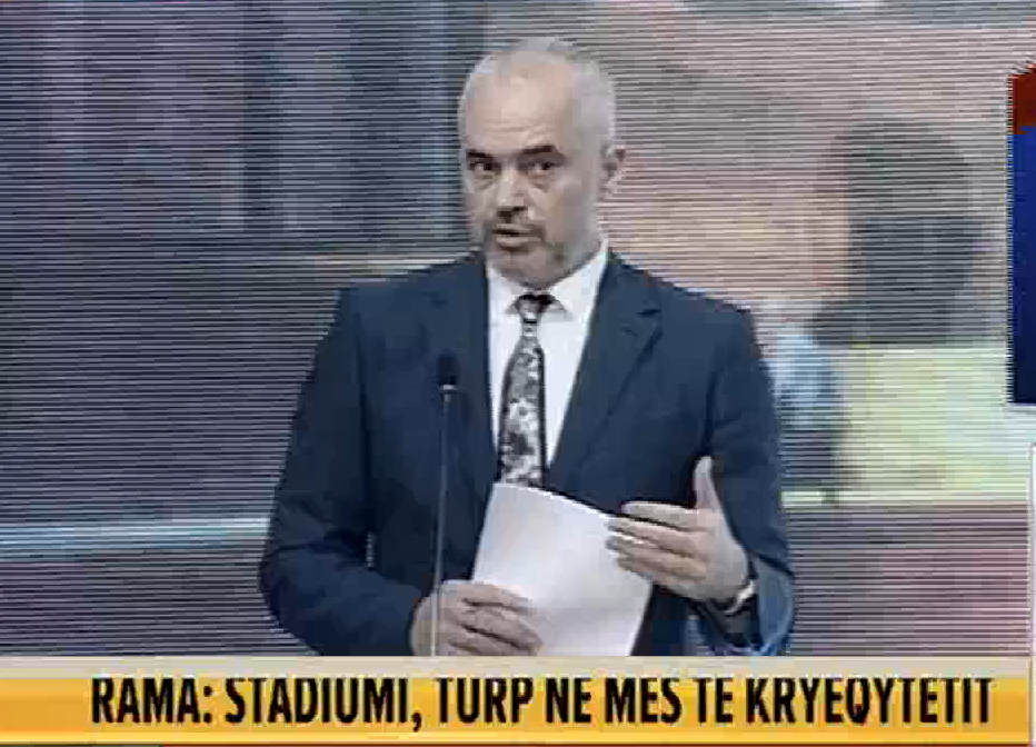 Kryeministri ka vendosur t'i shkojë deri në fund arbitraritet për projektin e Stadiumit