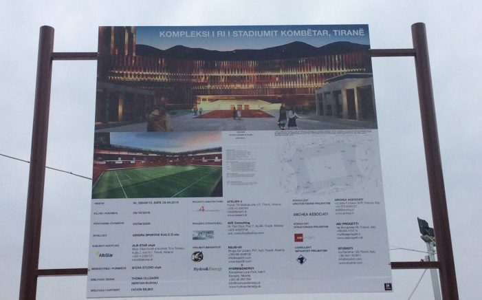 Klientët e zakonshëm të Ramës do të ndërtojnë stadiumin e ri, punimet deri më 2020