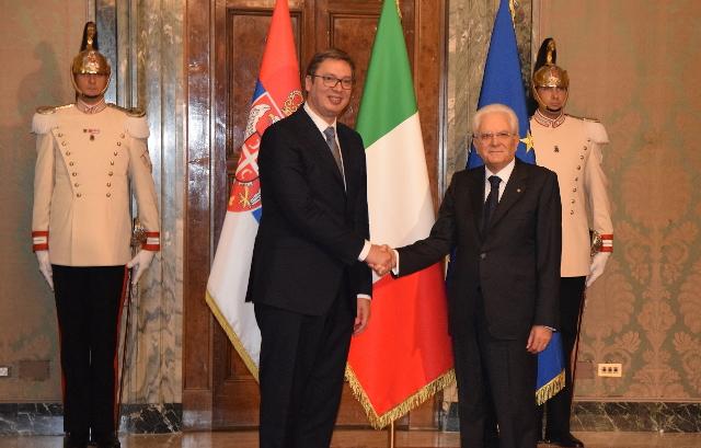 Presidenti i Italisë: Serbia duhet të anëtarësohet sa më shpejt në BE