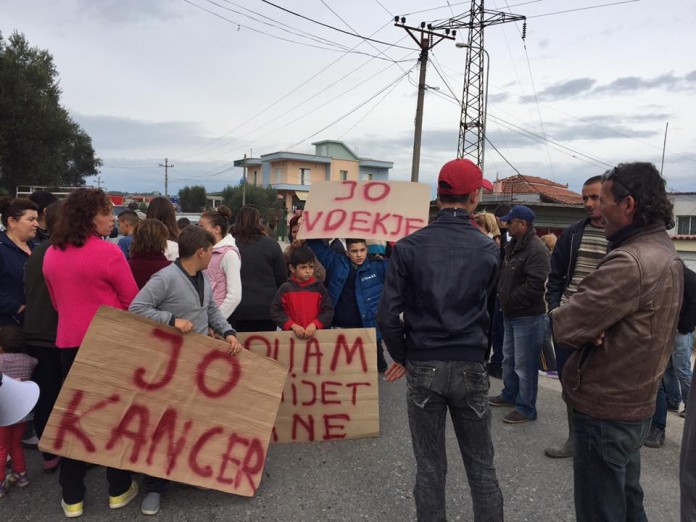 Protestat kundër inceneratorit në Verri, policia dhunon banorët