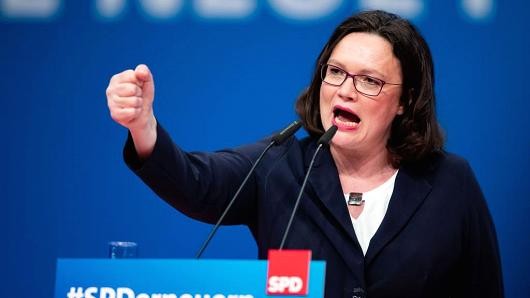Gjermani, Partia Social Demokrate për herë të parë do të drejtohet nga një grua
