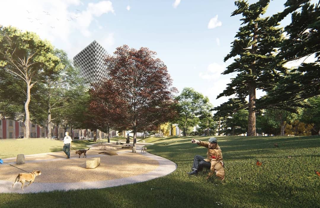 Vazhdon betonizimi: nis ndërtimi i një këndi lojërash në Parkun Rinia