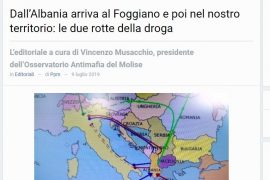 Media italiane shkruan për trafikun e drogës Shqipëri-Itali dhe bandat kriminale shqiptare