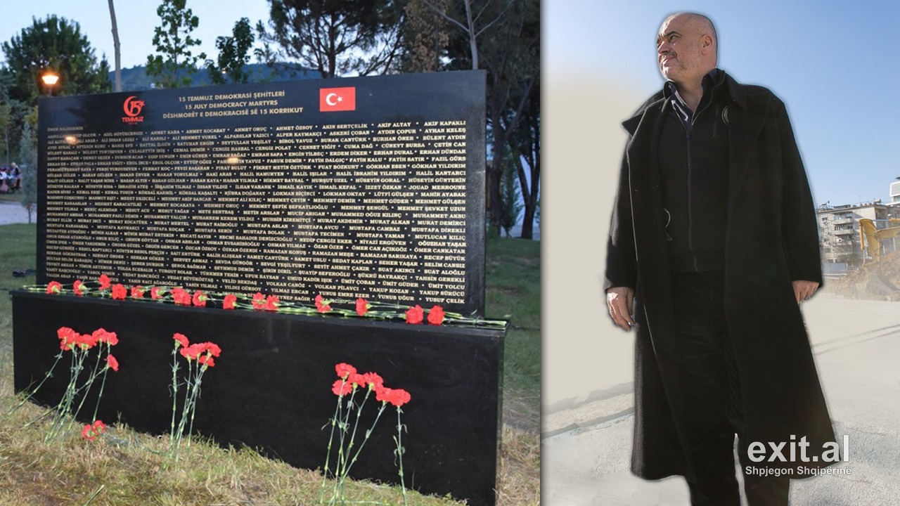 Monumenti për Erdoganin dëshmon se Rama është autokrati i përsosur