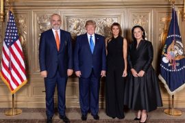 Rama poston foton formale me presidentin Trump në darkën me udhëheqësit botërorë në OKB