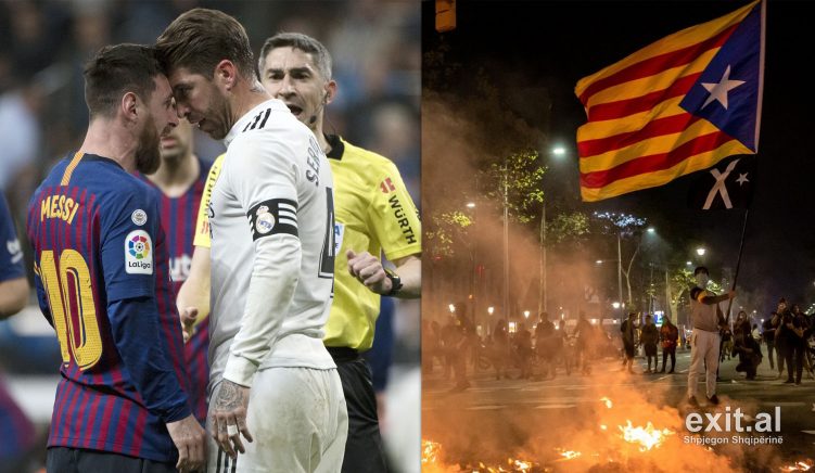 Barcelona Real Madrid Clashes Nga Camp Nou në Bernabeu, protestat në Barcelonë mund të zhvendosin klasiken me Realin