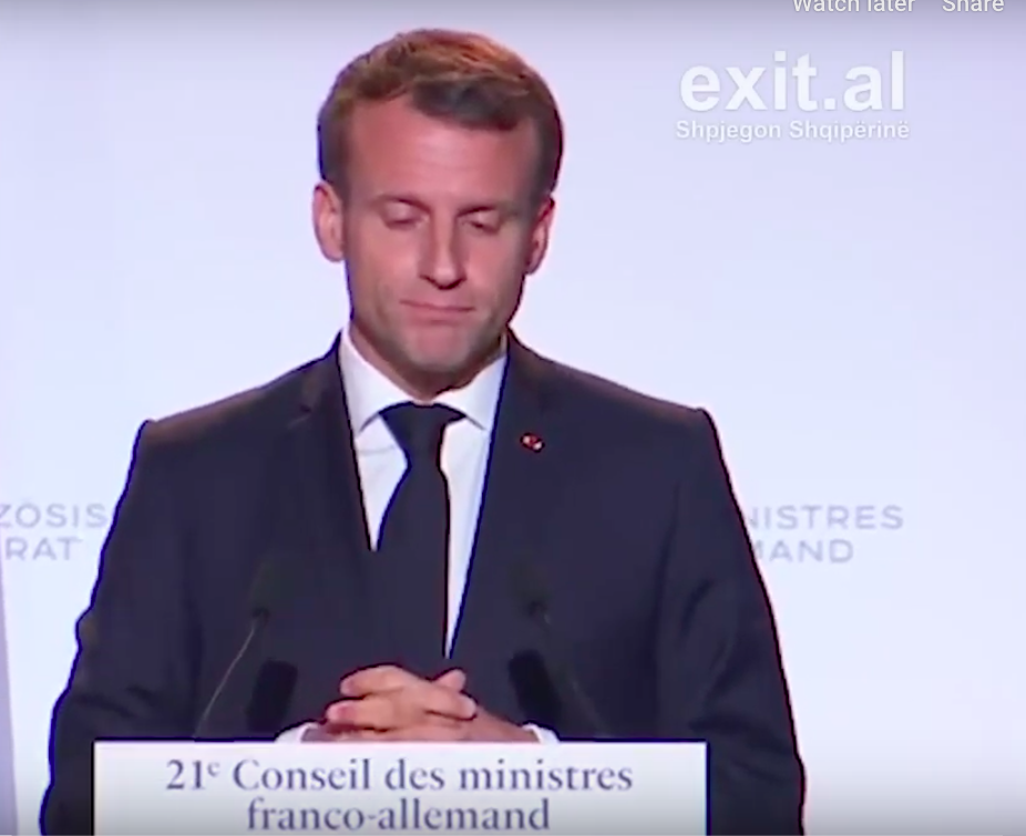 Video: Komenti i Macron për moshapjen e bisedimeve me Shqipërinë