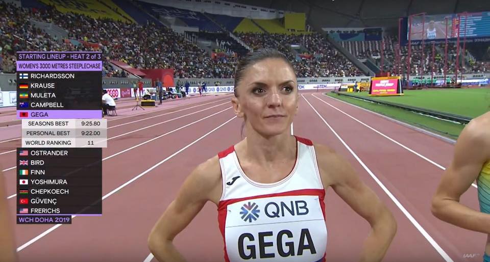 Luiza Gega, e para shqiptare në finalen e Kampionatit Botëror të Atletikës